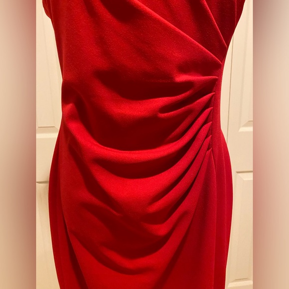 Red Calvin Klein Dress Size 10 - Picture 8 of 8